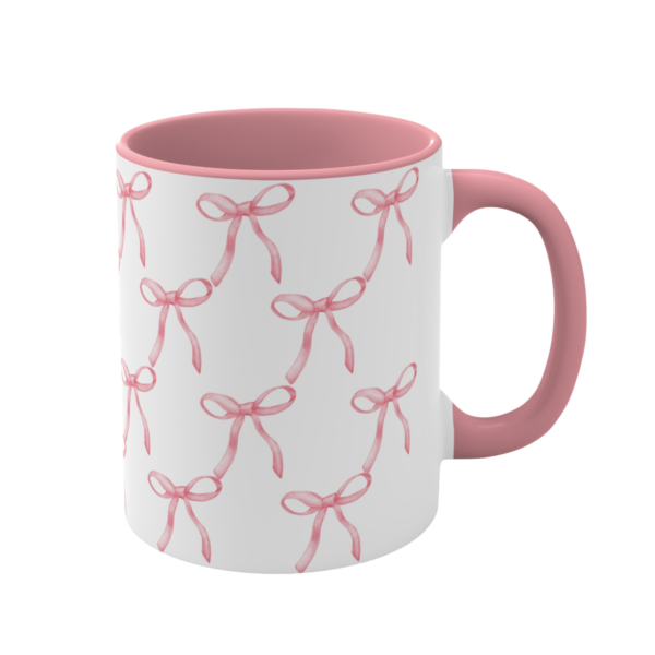 Pink Bows Cute Coffee Mug 1